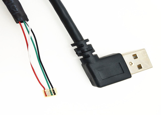 Usb A Male 90 Degree Left 30 Awg Cable To 4pin Jst Sr 4 1.0mm Pitch Connector dostawca
