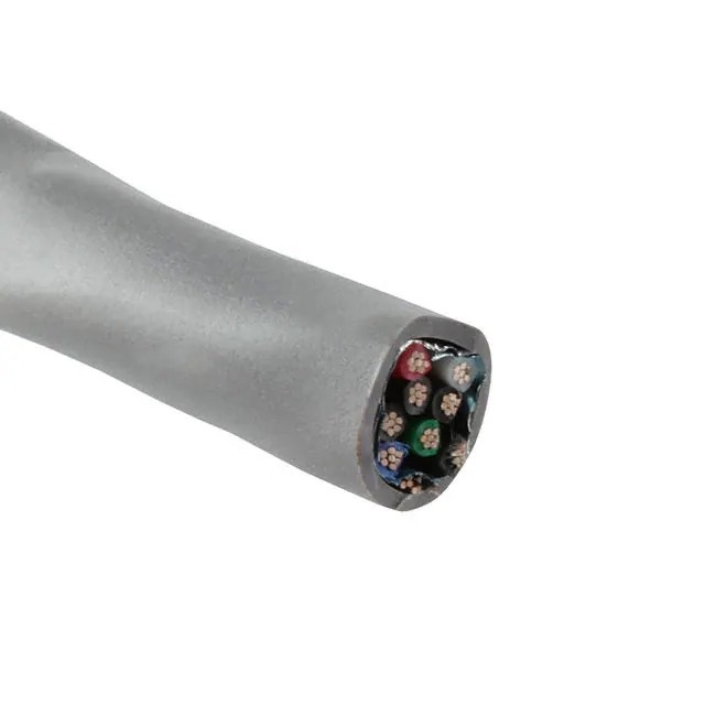 Włókno alfa 2214C SL005 Wieloparowe 8Con 22AWG Slate 100' Długość dla przemysłu