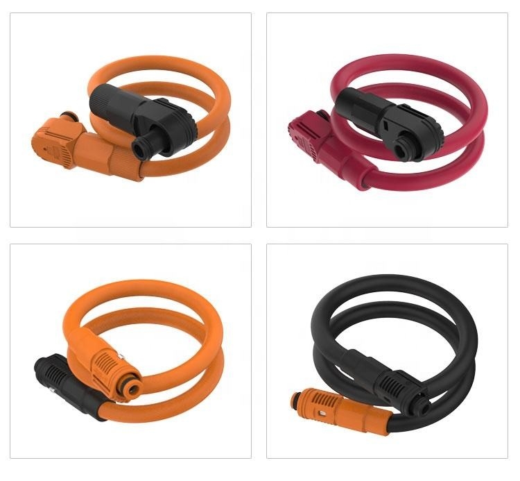Niestandardowy kabel łączący PV Solar Storage EV HEV IP67 1500V Wiązka przewodów zasilających