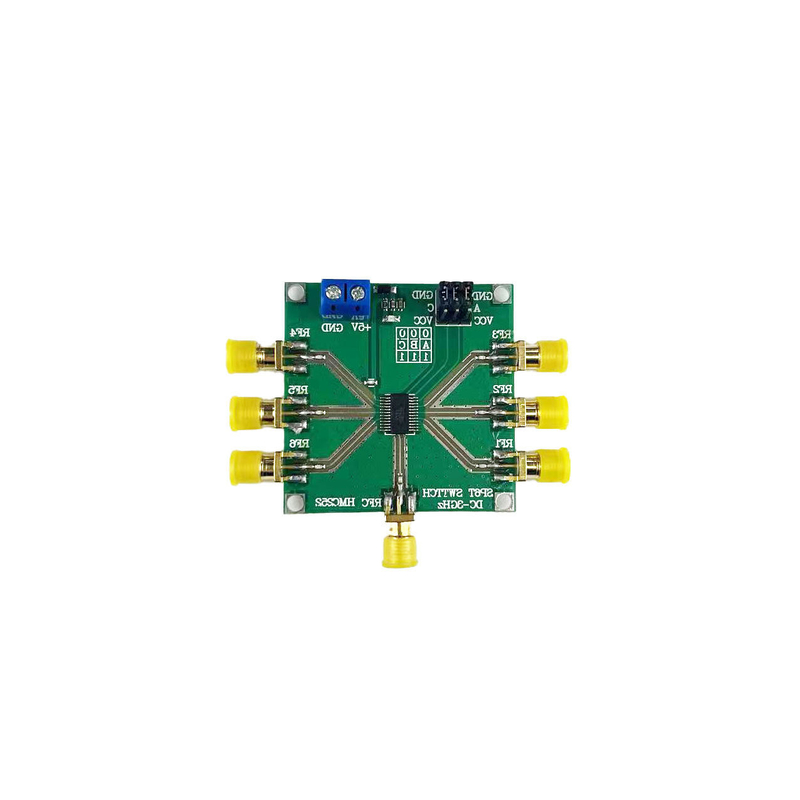 Zgromadzenie płyt PCB dla sterownika silnika HMC252 DC-3GHz RF niekonkurencyjny klucz SP6T klucz RF klucz CATV/DBS MMDS dla 3V-5