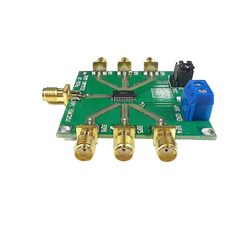 Zgromadzenie płyt PCB dla sterownika silnika HMC252 DC-3GHz RF niekonkurencyjny klucz SP6T klucz RF klucz CATV/DBS MMDS dla 3V-5