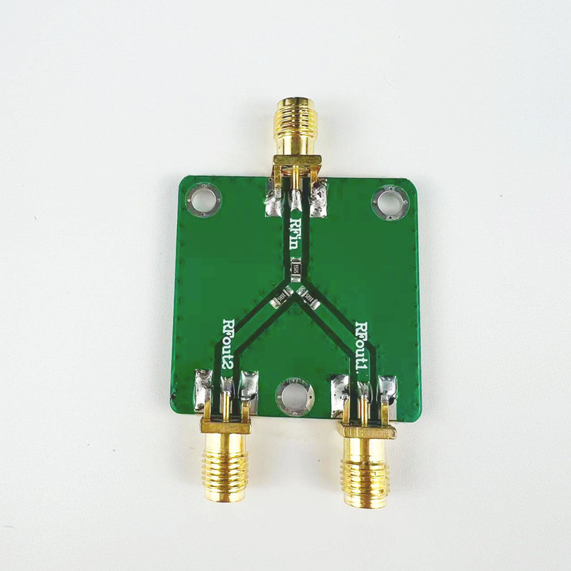 DC-5G RF Microwave Resistor Splitter Power Meters Distributor Radio Frequency Divider 1 do 2 Way Moduł dla Arduino
