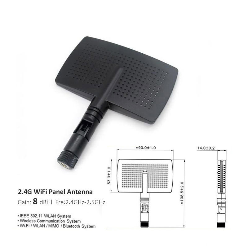 2.4G anteny WIFI 2.4GHz anteny bezpośredniej zwycięzca: 8dbi SMA IEEE 802.11 WLAN router Bluetooth RF wzmacniacz anteny