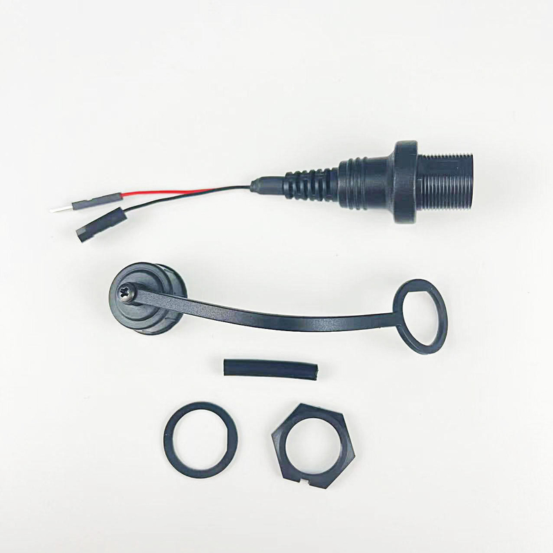 Zastosowane Mini 5 Pin Panel kobiecy Czerwony i Czarny Wire Connector Extension Cable For Car Truck Łódź Motocykl Dashboard
