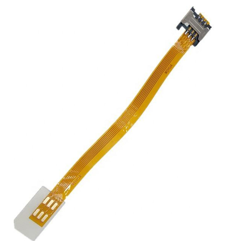 GSM CDMA Standardowy zestaw kart SIM UIM Większość płaskich kabli FPC