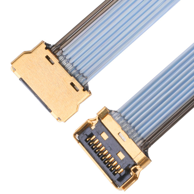 LVDS Kabel Kabel UY 10P 0.35mm Pitch I Pex 20857-010T-01 Zestawy kabli dla kabli mikro-koaksjalnych Ipex
