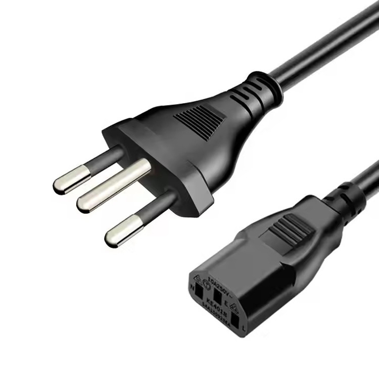 RY IEC Brazylia Kabel zasilania 1-15p 5-15p Materiał PVC Niestandardowy 1M 1.5M 2M 3M 5M Zawiera kabel linii zasilania