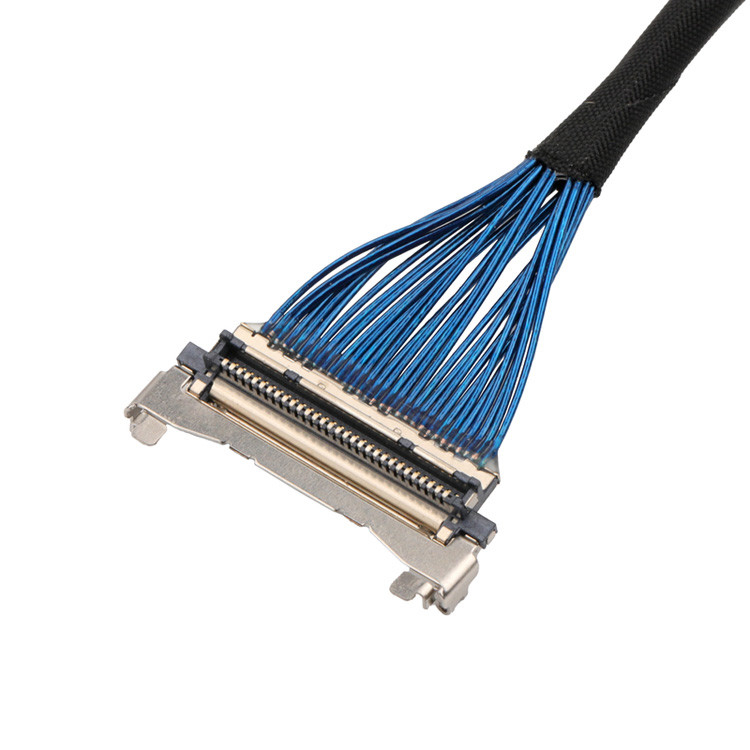Dostosowywalny wielopunktowy kabel uziemiony 20877 30-pin Edp, mikro-koaksjalny kabel I Pex 20345 20346 2047 20347