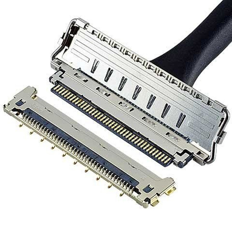 Horyzontalny połączenie mikro-koaksjalne łącznik IPEX Kabel CA II 20679-030T-01 Kabel mikro-koaksjalny 0,4 mm
