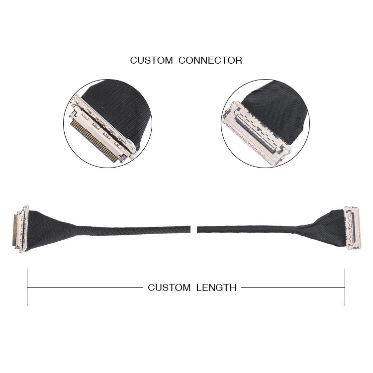 Fabryczny dostosowany IPEX 20679 0,4 MM Pitch 20pin 30pin 40pin 50pin Micro Coaxial Connector Horizontal Direction