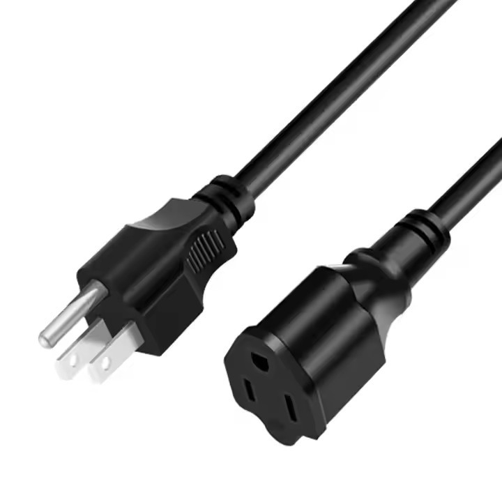 3 szpilki przewody zasilania przewody rozszerzeniowe kabel AC z wtyczką