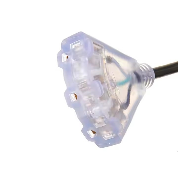 ETL Approval Heavy Duty Us 3-prong 10 ft Long 12 Gauge Extension Cords 50 ft 2 Prong Light Cord