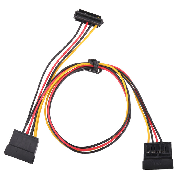 SATA Custom Cable Assembly E320444 UL1007 Przejście z C01-15CF41000A do C01-H-157F100A