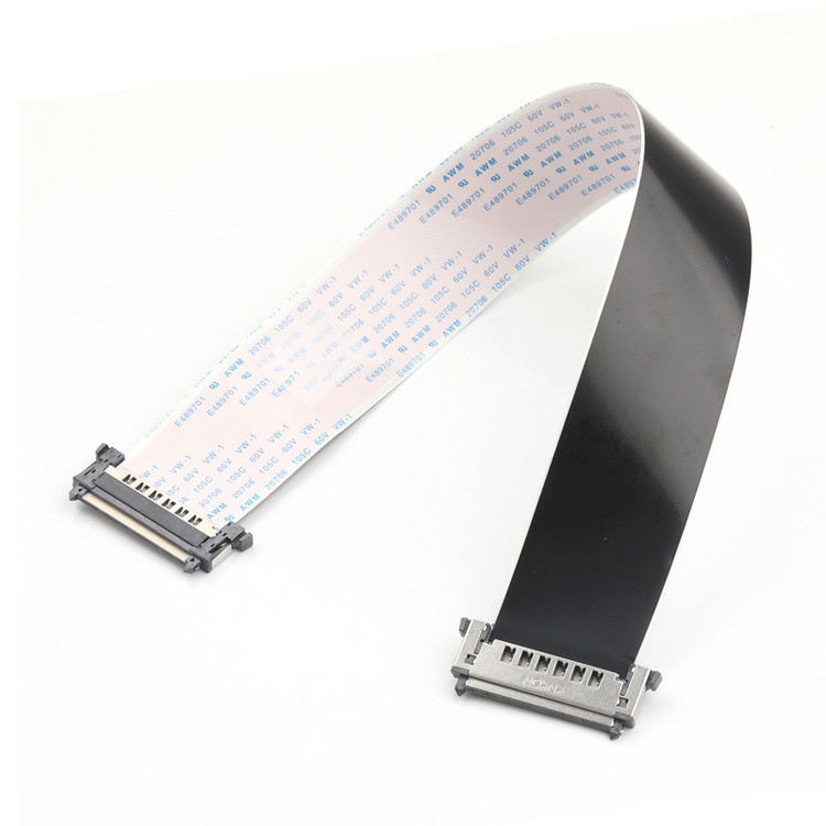 RE51 CONNGolden Pins UP FPC FFC Cable 51 Pin 0,5 mm Pitch Flexible Flat Cable 300 mm Długość