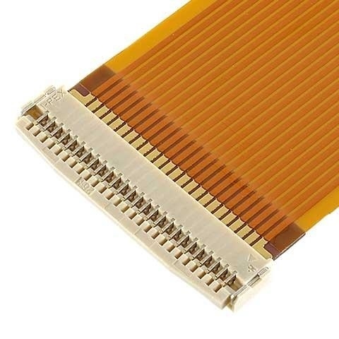 20600-024E-01 FPC Flexible Flat Cable 0.5mm Pitch IPEX MINIFLEX 5-BFN II LK Mechaniczny zamek