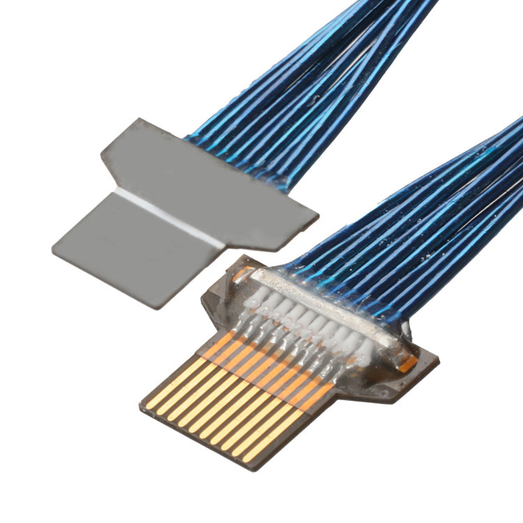 OEM / ODM FPC-010T-01 FFC FPC Kable dopasowujące płytę łącznika IPEX MINIFLEX® 5-BFN II 20542-010E-01Weld Side Up