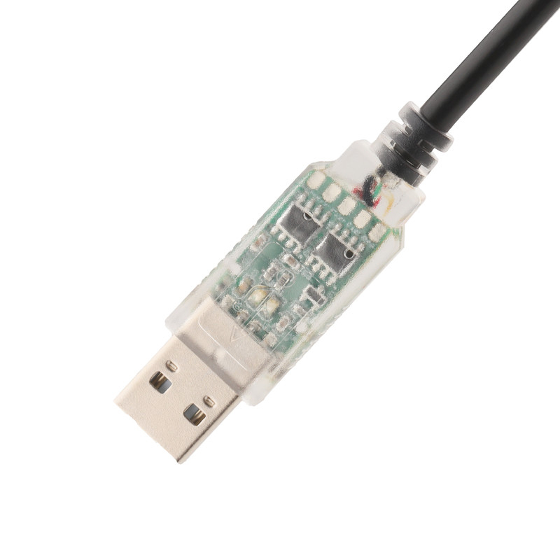 Przemysłowe adaptery kablowe na zamówienie USB-A RJ422 do RS232 Port sieciowy Kabel debugowy inżynierii sieciowej