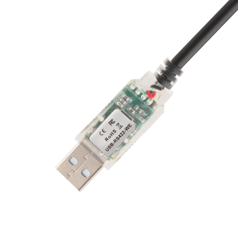 Przemysłowe adaptery kablowe na zamówienie USB-A RJ422 do RS232 Port sieciowy Kabel debugowy inżynierii sieciowej