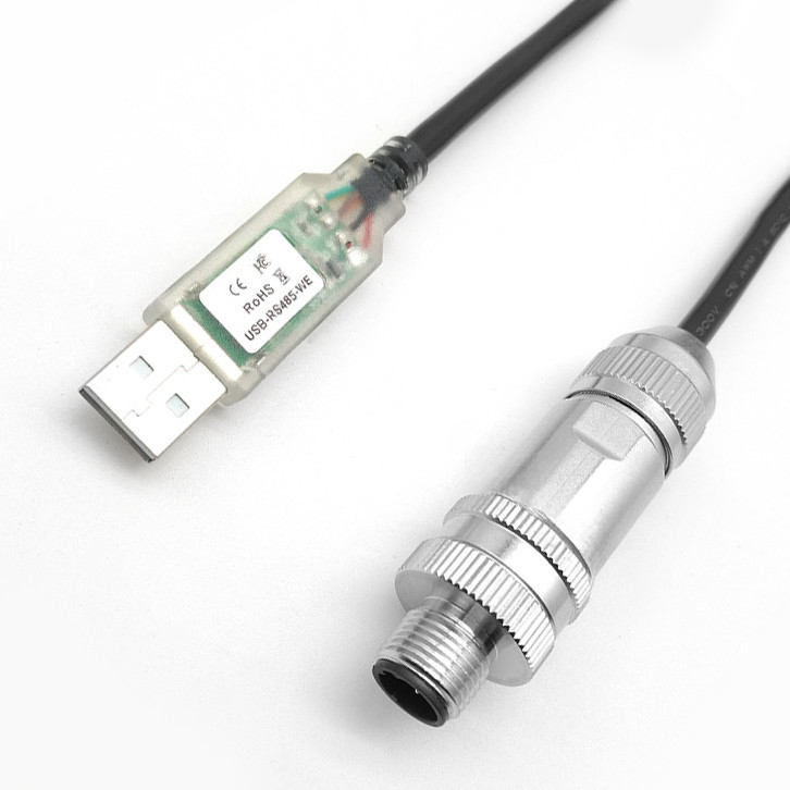 Dedykowany złącze robotu przemysłowego USB do RS485 Kabel seryjny do M12