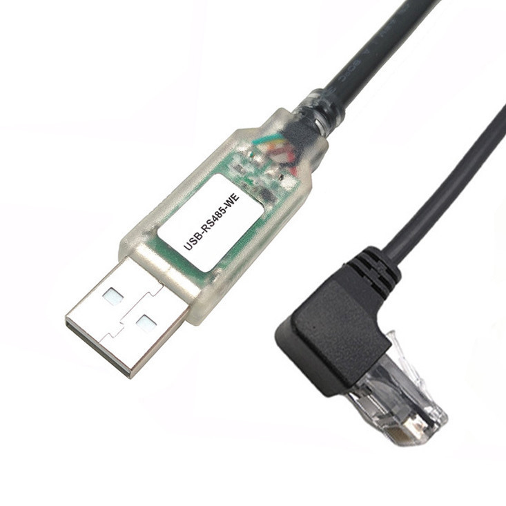 USB-A RS485 do 8P8C RJ45 Serial Extension Wire Harness Cable Łokieć / Palec / Osłona ochronna