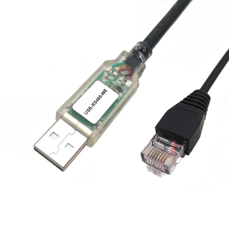 USB-A RS485 do 8P8C RJ45 Serial Extension Wire Harness Cable Łokieć / Palec / Osłona ochronna