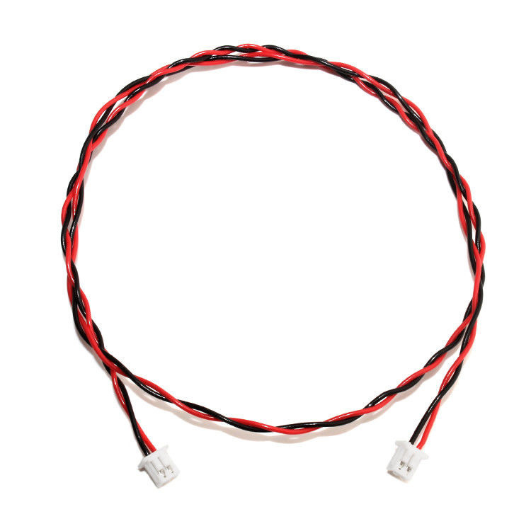 RY Brand JST Wire Harness XHP-2 Kabel łącznikowy 22AWG UL1007 Czarny Czerwony 2P