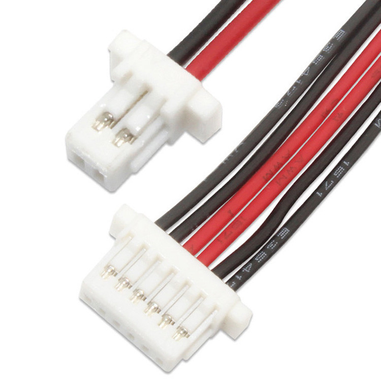 Fabryka niestandardowa JST Wire Harness ACH do ACHTR-02V-S 1.2mm Pitch 2 Pin Socket Disconnect Crimp