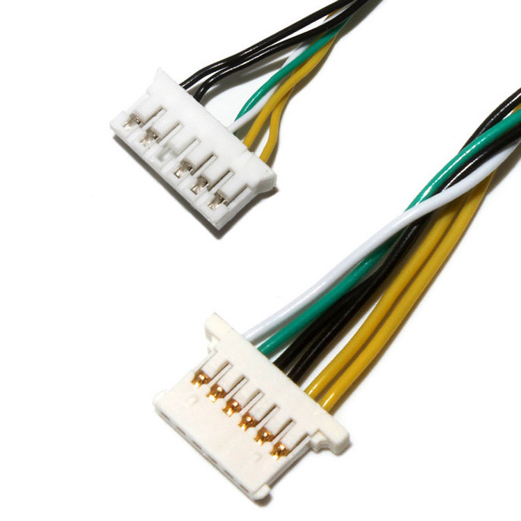 Dostosować JST PHR-6 2.0mm 6-Pin To Molex 51146-0600 1.25mm 6-Pin Wire Harness LED Backlight Kabel