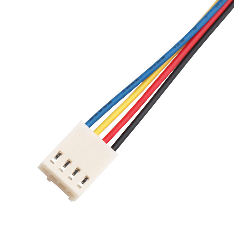 Fabryka Niestandardowy JST JH 2,5 mm 4-Pin Molex 4-Wire Fan Y Kabel Zgromadzenie Lvds 4-Pin Kabel łącznikowy