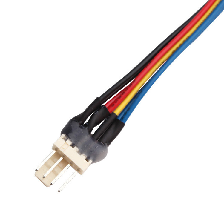 Fabryka Niestandardowy JST JH 2,5 mm 4-Pin Molex 4-Wire Fan Y Kabel Zgromadzenie Lvds 4-Pin Kabel łącznikowy