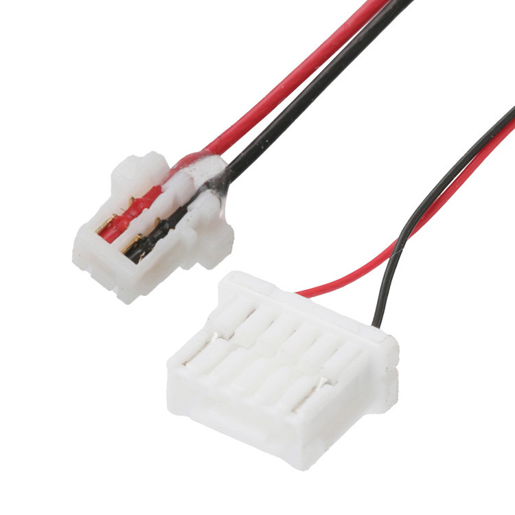 Fabryka JST Przesłona 0,8 mm Głowica 2P Kontakty skierowane do NSHR-6P 1,0 mm Przesłona