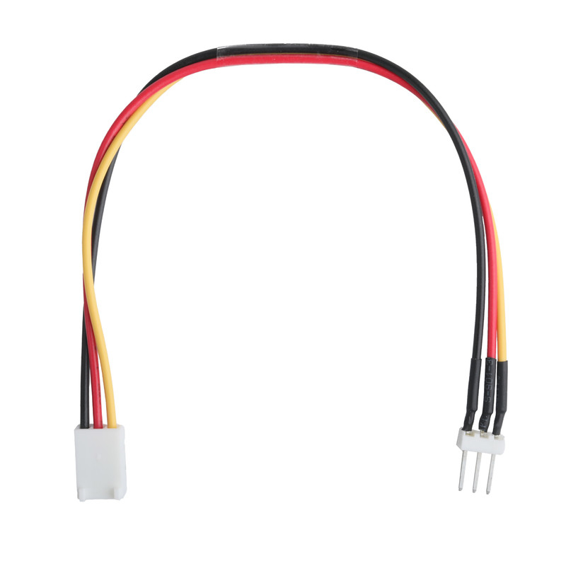 łącznik molex 22-23-2031 do 22-01-3037 3-POS Header Fan Male Pins 2.54mm Pitch 22AWG Hook-Up Wire cable