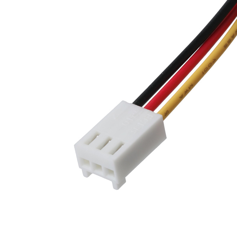 łącznik molex 22-23-2031 do 22-01-3037 3-POS Header Fan Male Pins 2.54mm Pitch 22AWG Hook-Up Wire cable