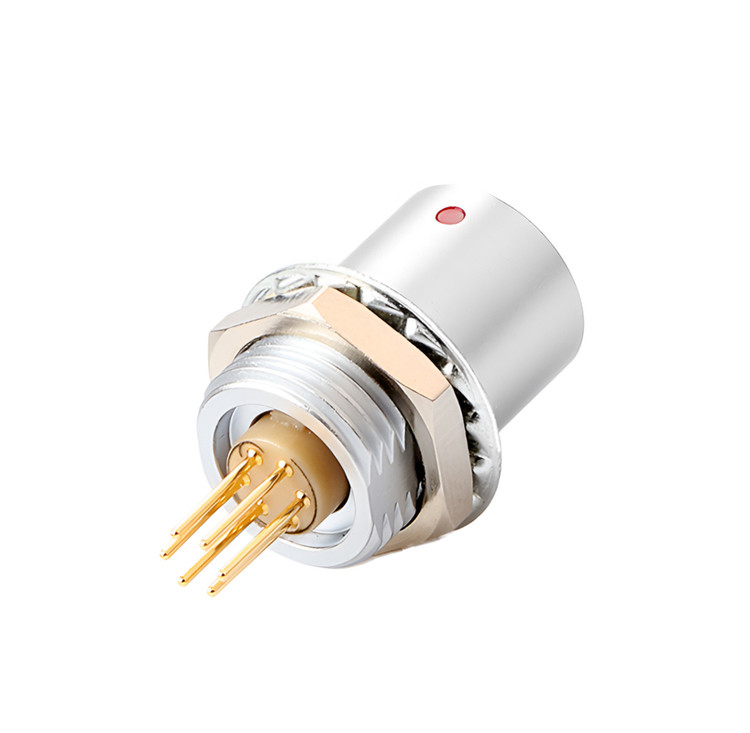 IP68 Push Pull Self Locking Industrial Control B Series Z6 6 Pin Kobieta Do 6 Pin Sensor sygnału