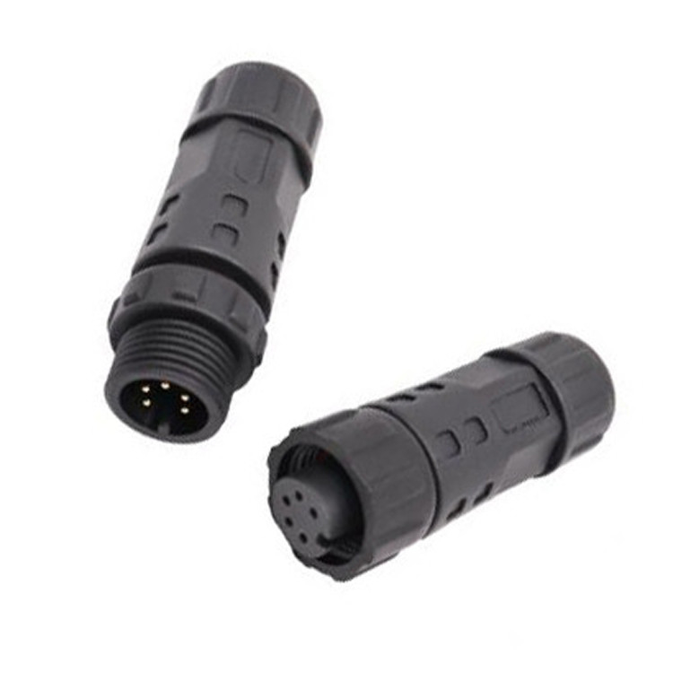 Fabryka Mini M12 8 Pin okrągły złącze wtyczki wodoodporne Industrial IP67 Mężczyzna / Kobieta