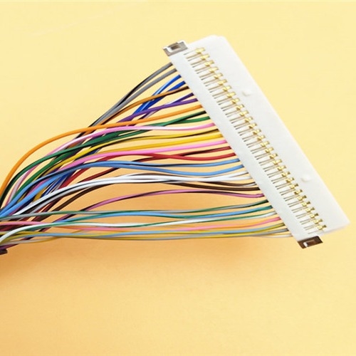 Konwerter Led Lcd Montaż kabli Rainbow LVDS  30-pinowy wtyk na 40-pinowy DF13-40DP