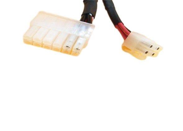 39-01-2120 4,2 mm, rozstaw 12 pinów Molex na biały 4 piny 43025-0400 3,0 mm wiązka przewodów z oplotem