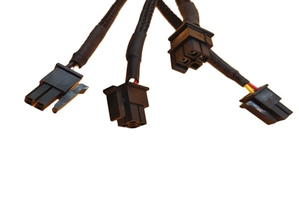 2 * 2p Molex 43025 Czarne złącze Micro Fit 3,0 mm podziałka do 3-stykowego złącza Jst - Ph2.0 26awg