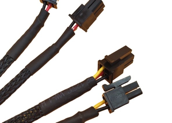 2 * 2p Molex 43025 Czarne złącze Micro Fit 3,0 mm podziałka do 3-stykowego złącza Jst - Ph2.0 26awg