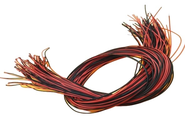Kabel 500 mm Jst Mini Micro Sh 1.0 2-stykowe 2-stykowe złącze Jst z przewodami Kable do 3 mm ocynowanych
