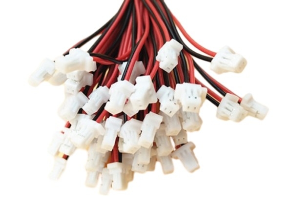 Kabel 500 mm Jst Mini Micro Sh 1.0 2-stykowe 2-stykowe złącze Jst z przewodami Kable do 3 mm ocynowanych