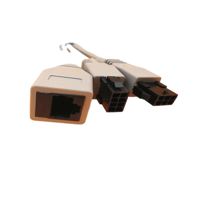 Molex43025-2400 3.0mm Niestandardowe zespoły kabli do gniazda RJ45 Kobieta Molex 4.2mm 6 pin