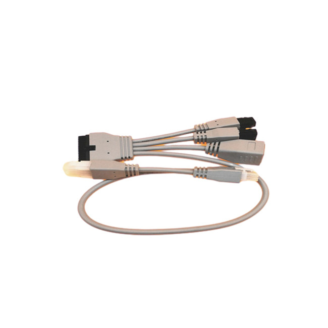Molex43025-2400 3.0mm Niestandardowe zespoły kabli do gniazda RJ45 Kobieta Molex 4.2mm 6 pin