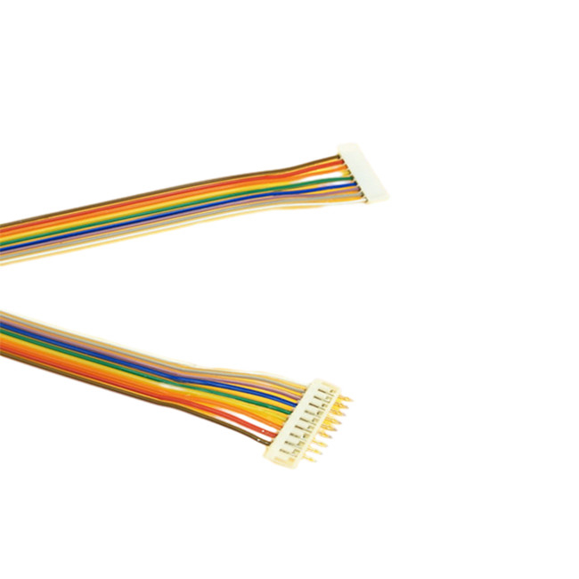 Elektroniczny płaski kabel taśmowy Rainbow, płaski kabel złącza 2.0mm