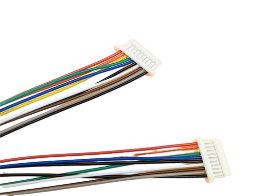 Głośnik Niestandardowe wiązki przewodów Micro Jst 10 Pin Sh Gniazdo 1,0 mm Gniazdo żeńskie