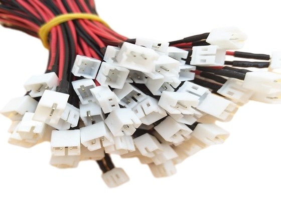 Czerwony i czarny 26 Awg Custom Wire Harness Jst PH 2PIN męski na żeński wtyk kablowy