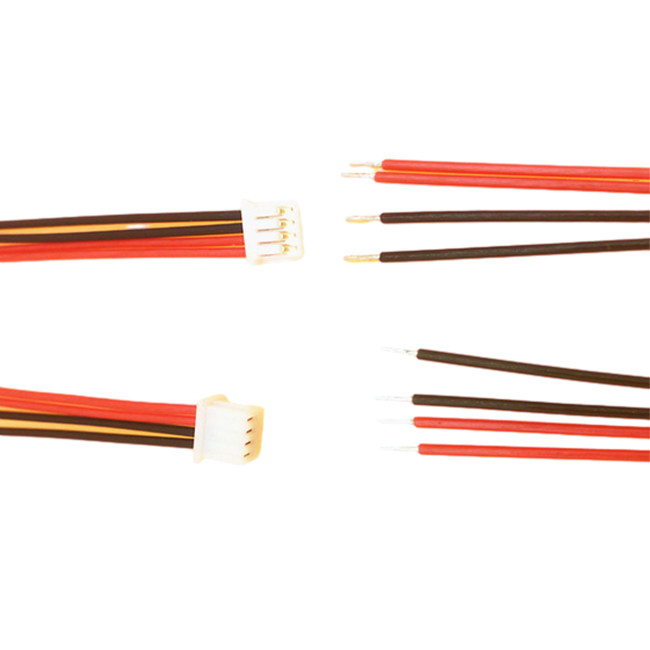 MOLEX 51021 4pin raster 1.25mm żeński z 24 wiązkami AGW do Batter