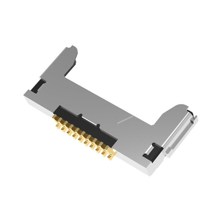 Zestaw kabli mikro-koaksjalnych 20345-010T32R o rozmiarze 0,4 mm i poziomym sprzężeniu typu 10-pin LVDS micro-coaxial connect