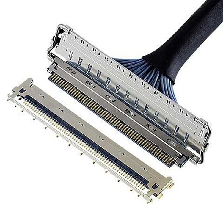 Mellanox CABLINE-CA II PLUS Micro-Coaxial Connector With Horizontal Mating Type, 0,4 mm Pitch, 20680 20788 20789 20790