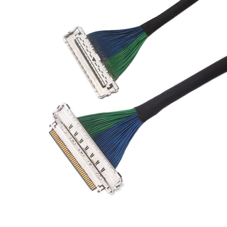 EMI Shielding 60-pin Micro Coaxial Cable, I Pex CABLINE-CA II PLUS LVDS EDP Cable z 20788 060T 01